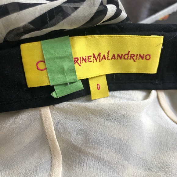 ☀️🦓 Catherine Malandrino silk skirt - Picture 7 of 7